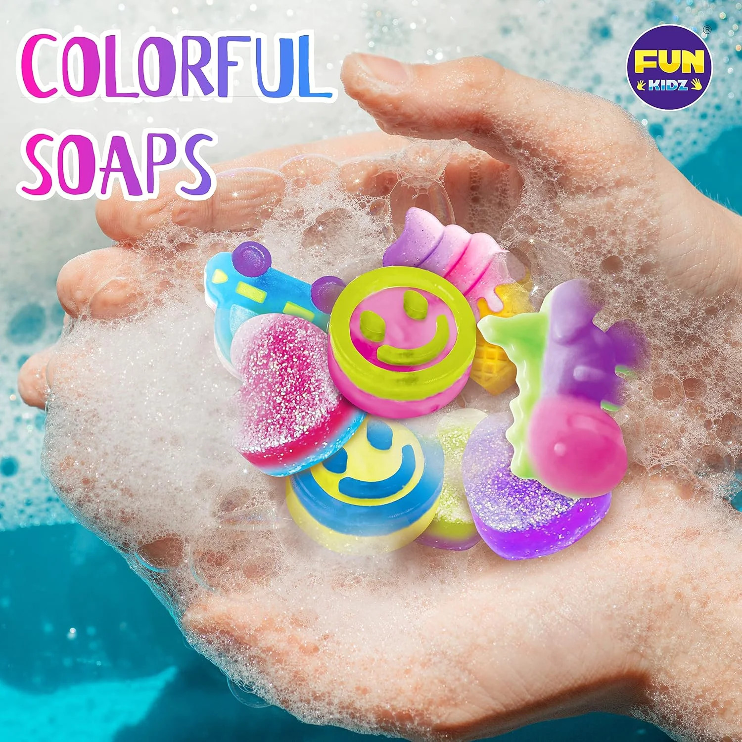 Kid Soap Kit, FunKidz Soap Making Kit for Kids for All Ages DIY Crafts Kits STEM