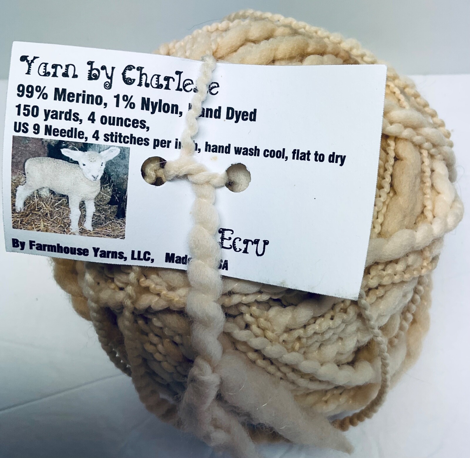 Farmhouse Yarns New Lumpy Bumpy Yarn Unit of 1 Select From Drop Down Box Merino