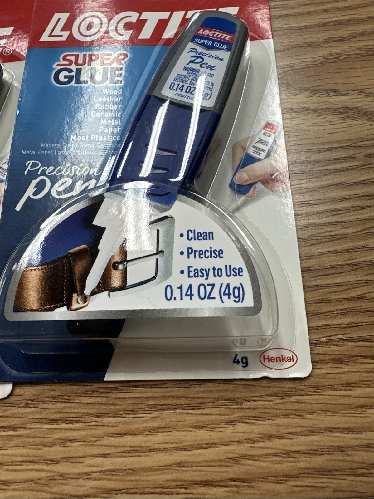 8 X Tubes Loctite Super Glue Precision Pens, Clean, Precise, Easy To Use 4 g