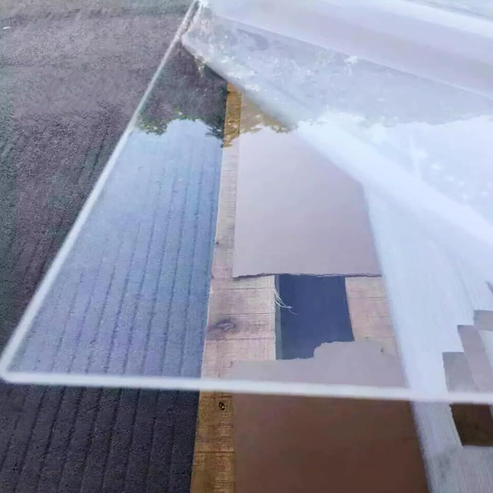 Clear Polycarbonate Sheet Cut To Size Plastic 2mm 3mm 4mm 5mm，Various sizes