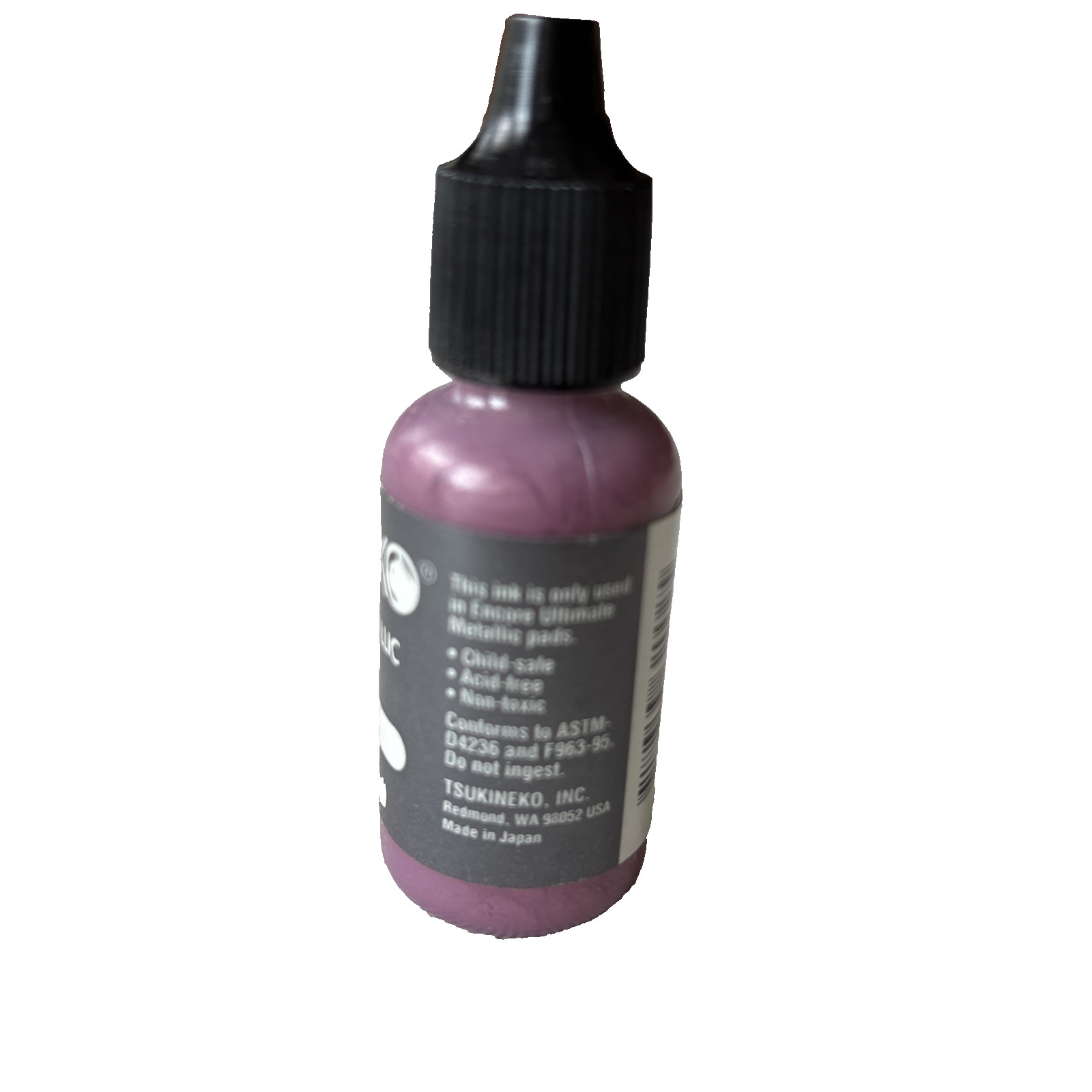 Tsukineko Ultimate Metallic Ink Refill in Pink (UM-02) – 0.5 fl oz