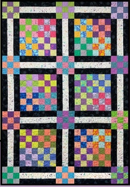 Pixelation Quilt Pattern