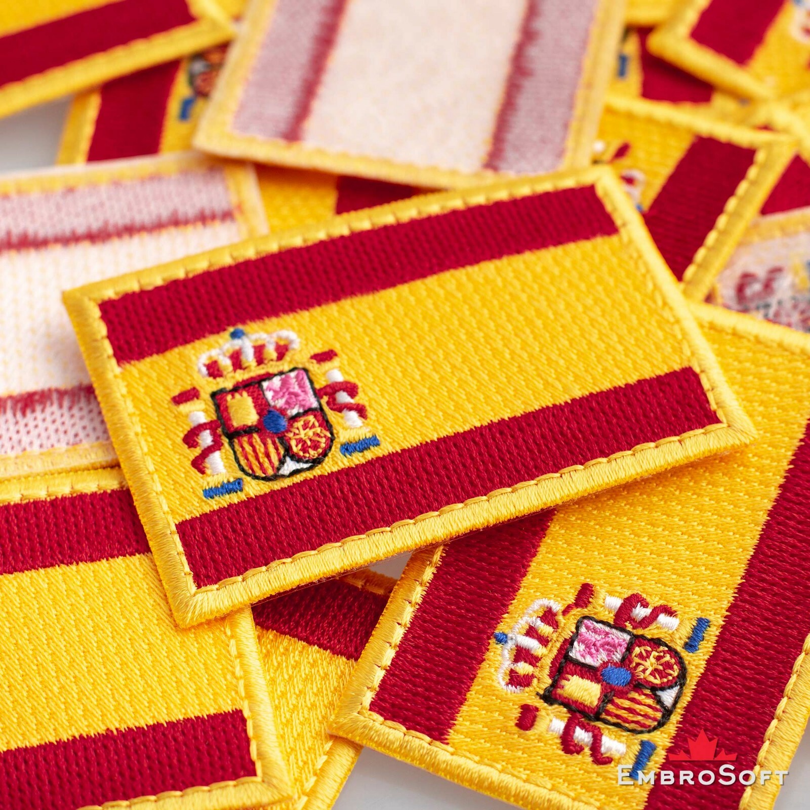 European Countries Flags Embroidered Patch Iron On / Sew On