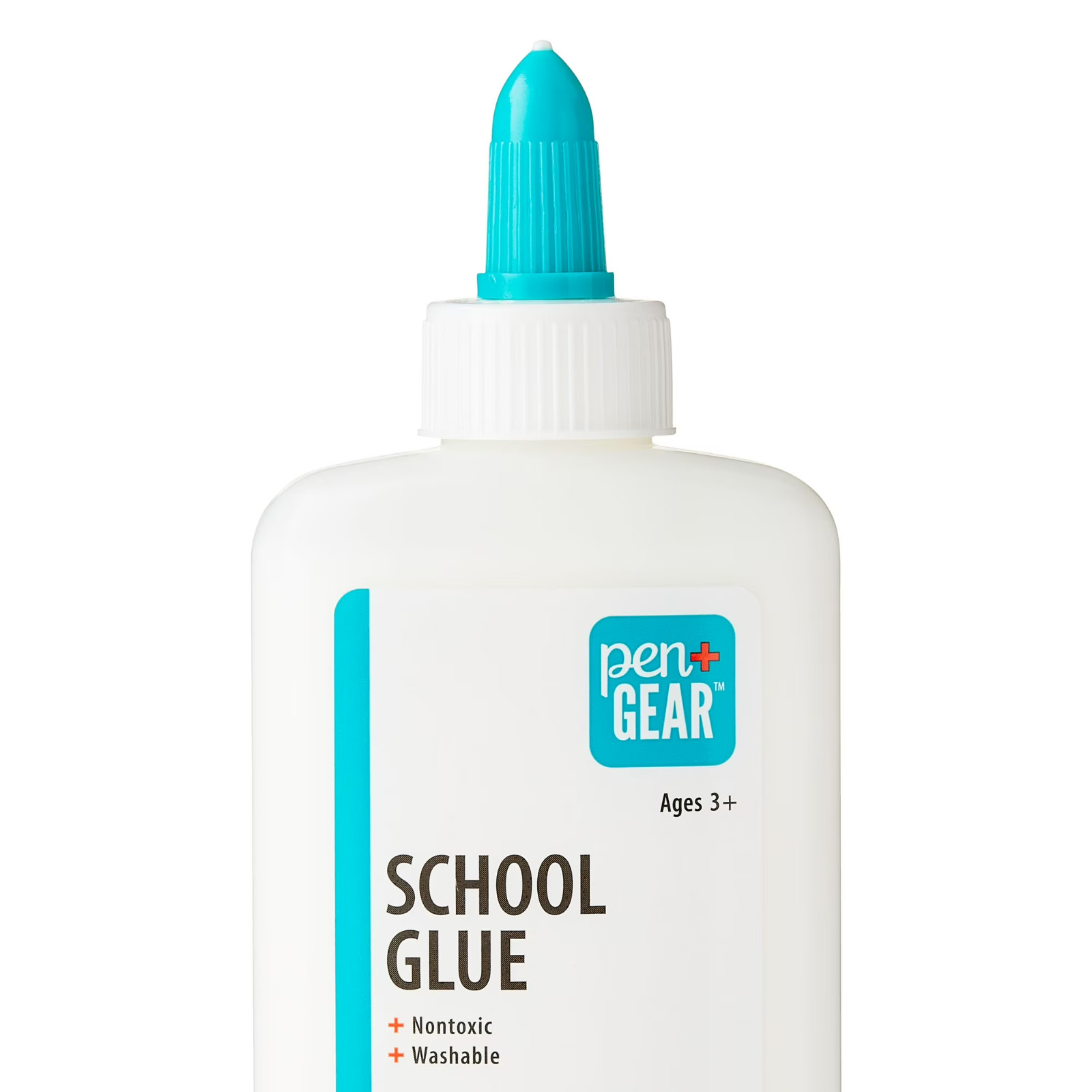 School Glue, White, Washable, 4 fl oz