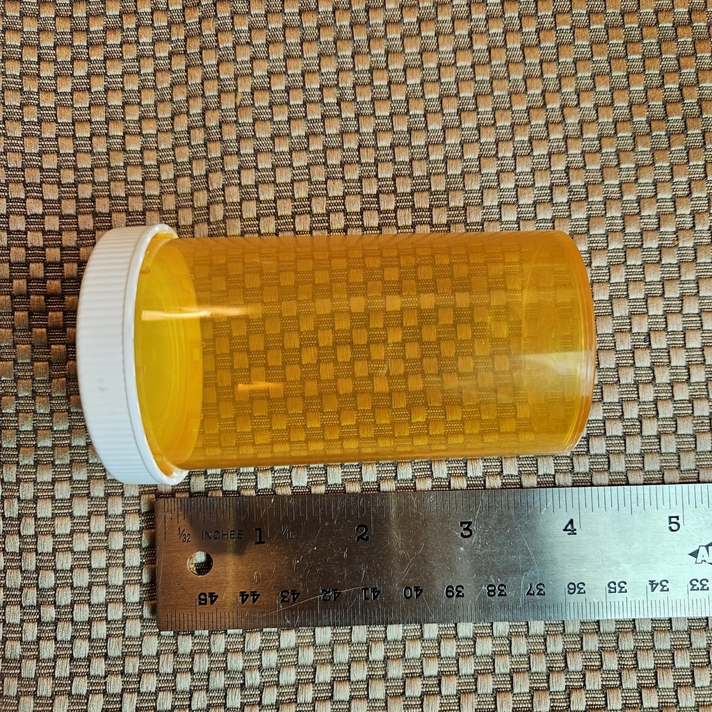 Empty RX Bottles 40 Crafting Storage Fishing Various Sizes Amber Green