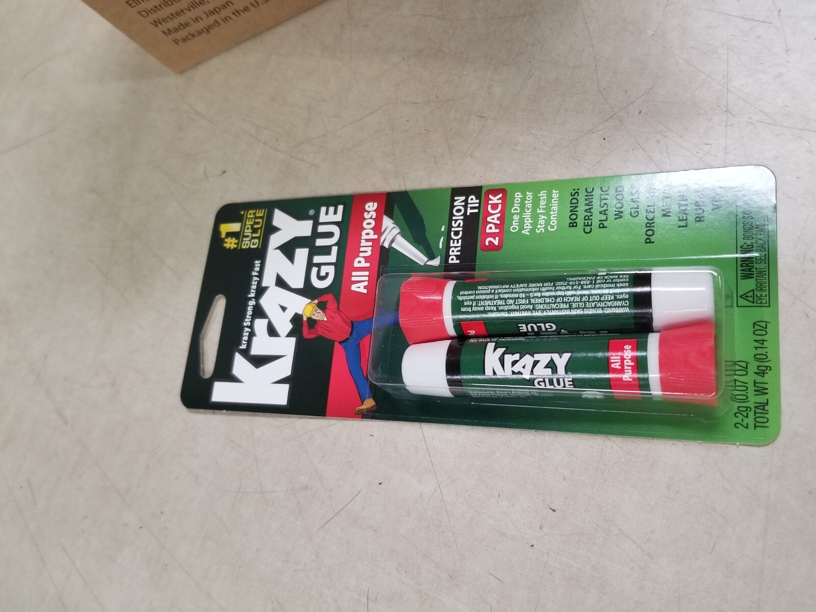 Krazy Glue KG517 Krazy Glue PRECISION TIP 0.07-Ounce each – 12- 2 Packs Included