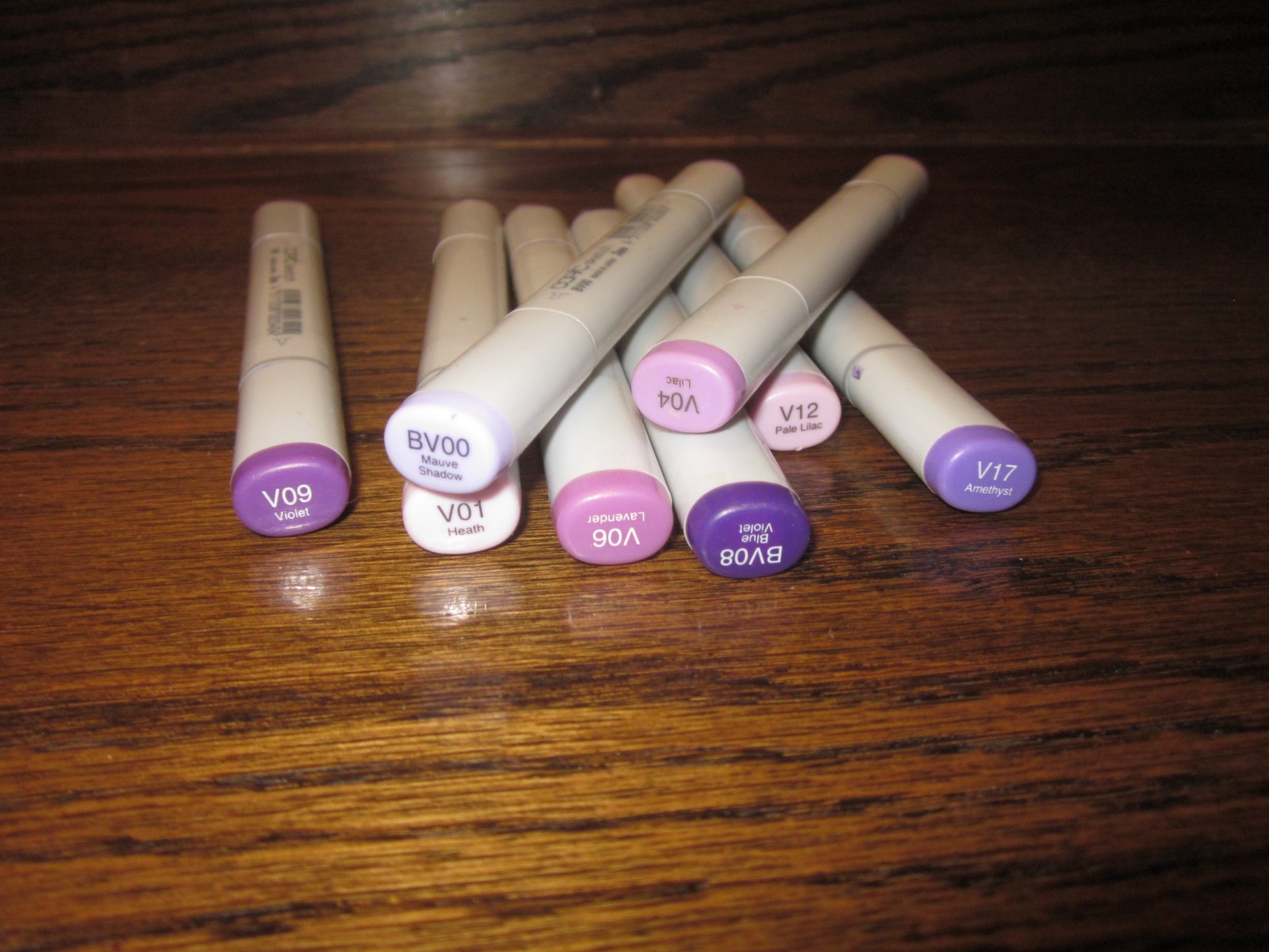 8 LOT~COPIC SKETCH MARKERS ~V & BV V01 V04 V06 V09 V12 V17 BV00 BV08 SERIES~WOW