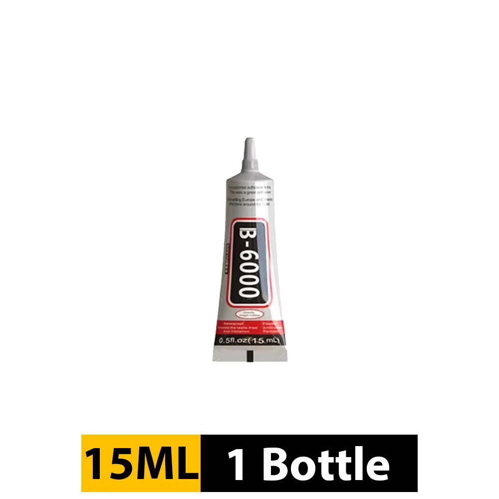 15/25/50/110ML B6000 Super Glue Telephone Mobile Phone Touch Screen Adhesive DIY