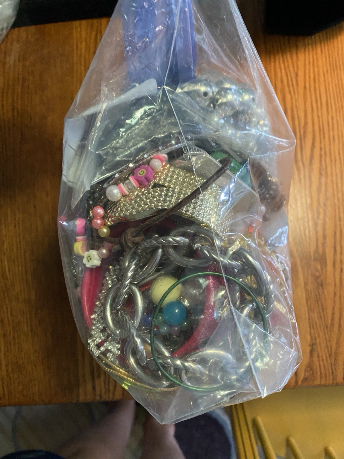Huge Craft Lot Repurpose Jewelry Making Metals Plastic Wood Acrylic 5.8 Pounds