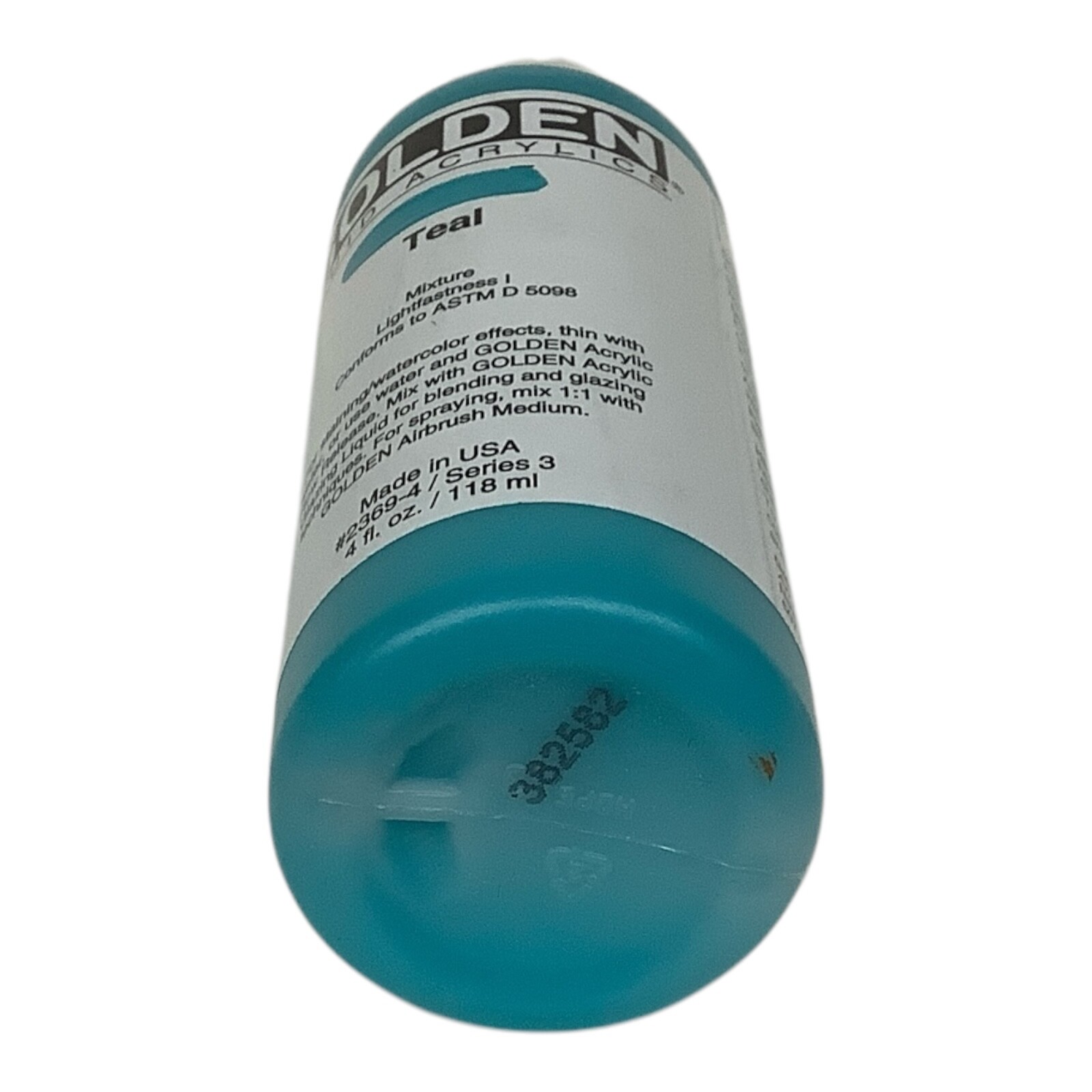 Golden Fluid Acrylics in Teal by Golden Artist Colors, Inc. #2369-4/Series 3 NEW