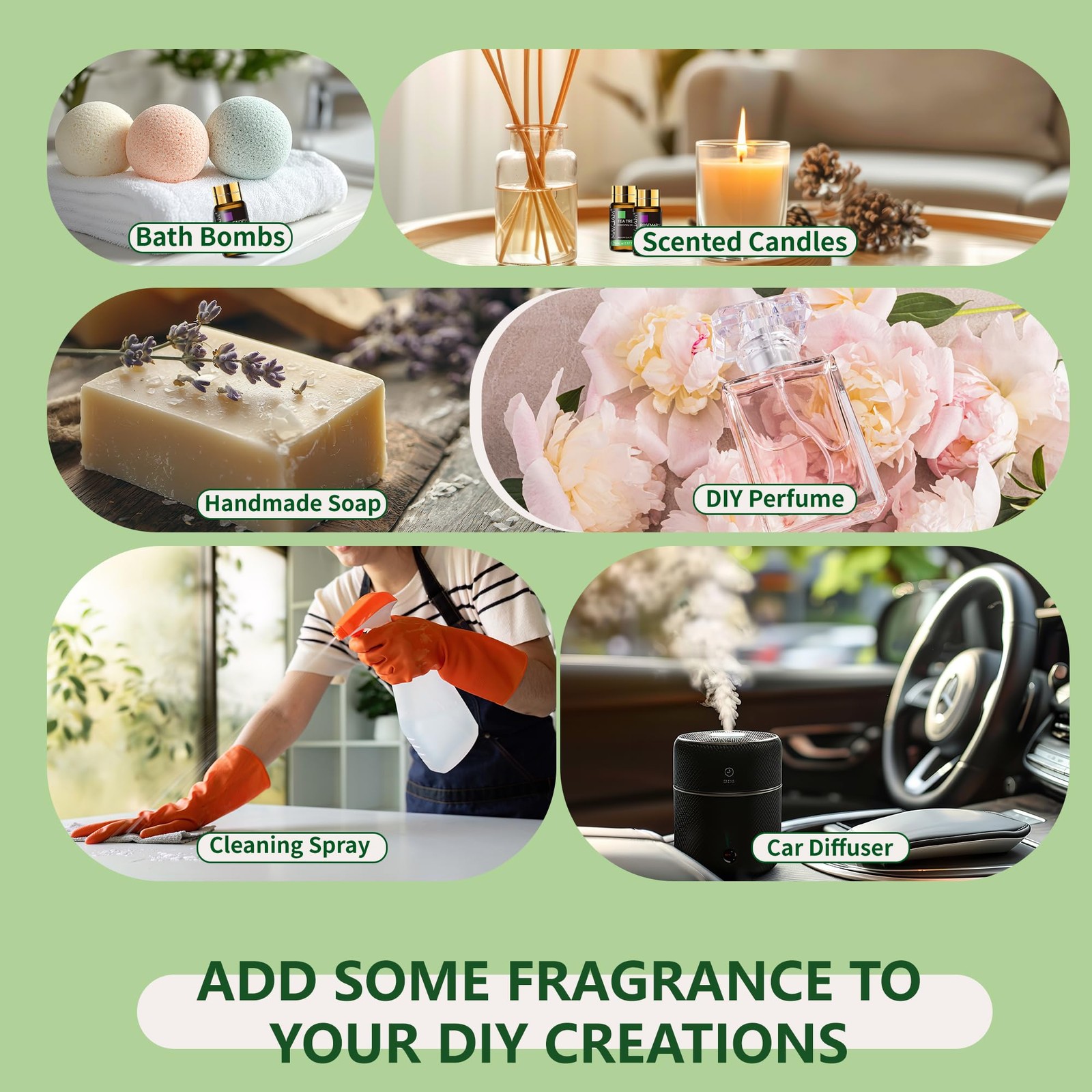 MAYJAM Tea Tree 20 Pcs Pure Essential Oil Gift Set, 3.38 Fl Oz (Pack of 1)