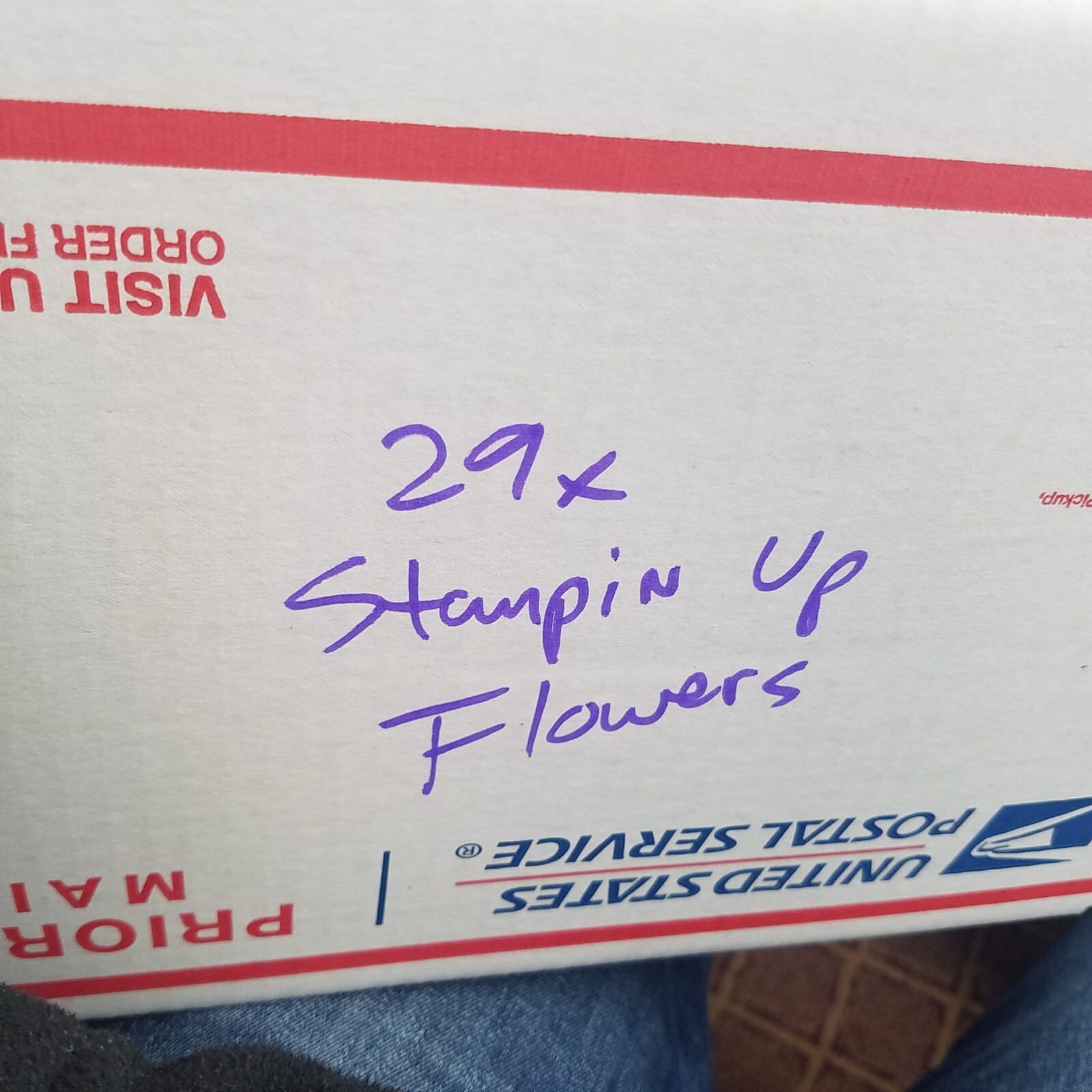 Lot of 29 Sets, 165 Pieces – Stampin’ Up! Flowers Sets, Wood Rubber Stamps