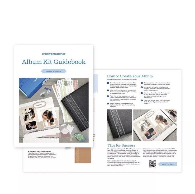 Creative Memories NATURAL BEGINNINGS Album Kit All You Need. See Description!