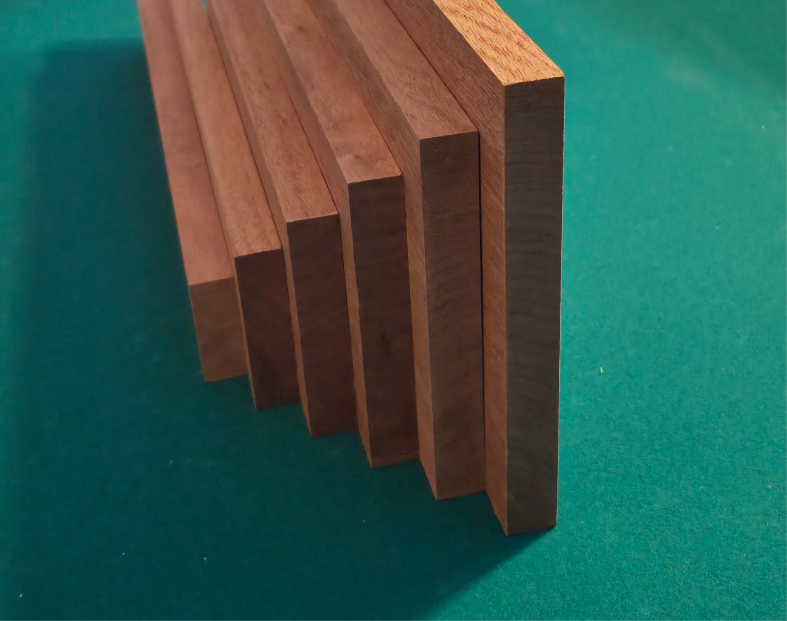 3/4″ Walnut Dimensional Lumber S4S – Variable Lengths & Widths Available
