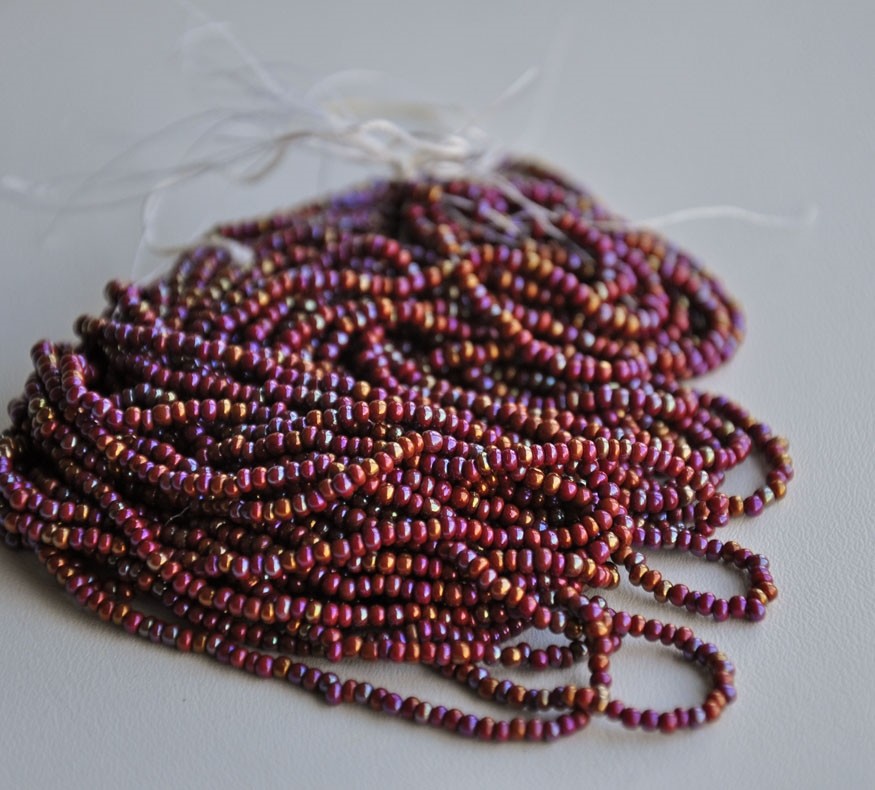 Czech Glass Seed Bead Hanks YOU CHOOSE COLOR Sz 2mm 11/0 10/0 Bead Hank