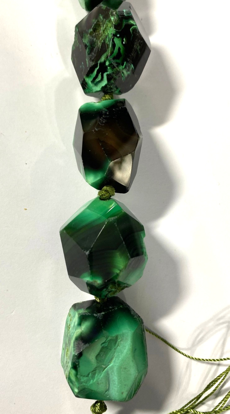 Green Yellow White Banded Druzy Agate Beads 10mm to 50mm