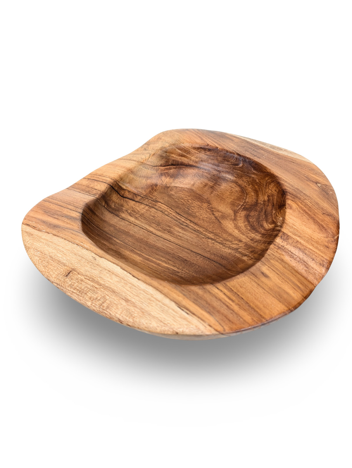 ORGANIC WOOD BOWL, ORGANIC WOOD BOWL, Natural Shape Bowl, Wood Centerpiece Bowl