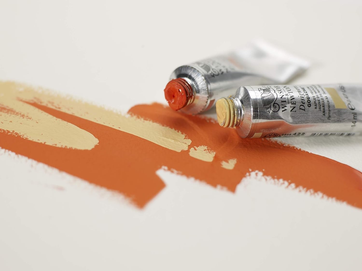 Winsor & Newton Designer’s Gouache, 0.47 Fl Oz (Pack of 1), Permanent White