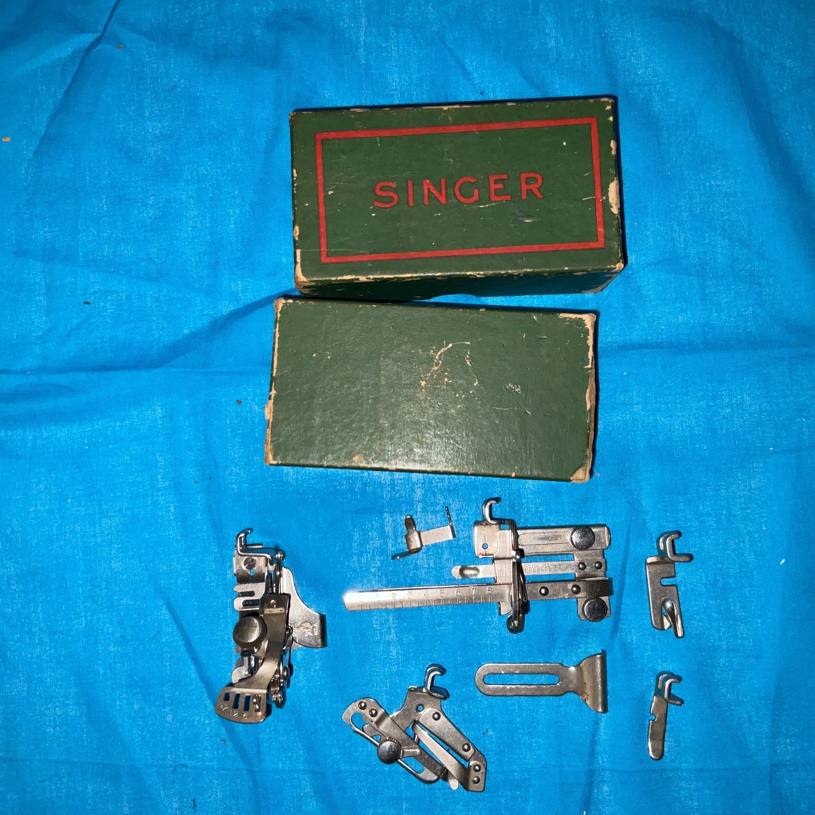 Singer Low Shank Attachments Genuine OEM USA As Found
