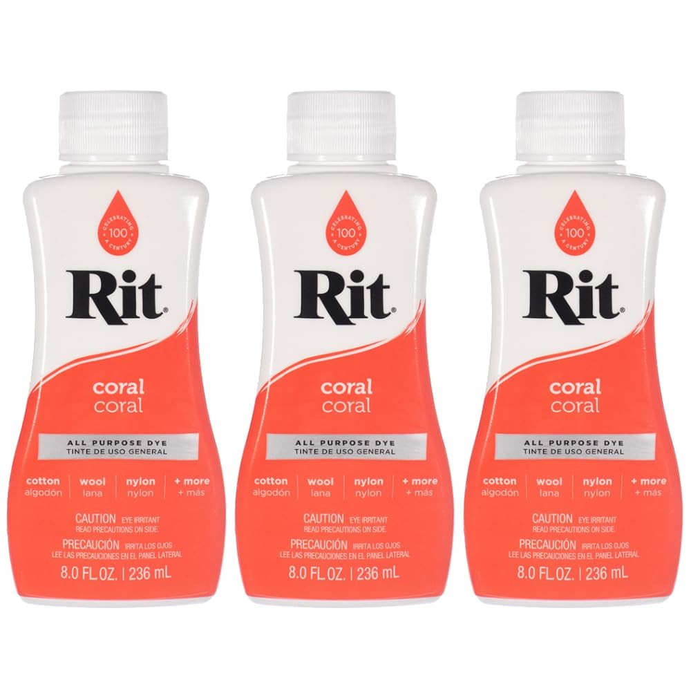 3 Pack Liquid Dye for Fabric Crafting Tie Dye Projects Vibrant Color Choices