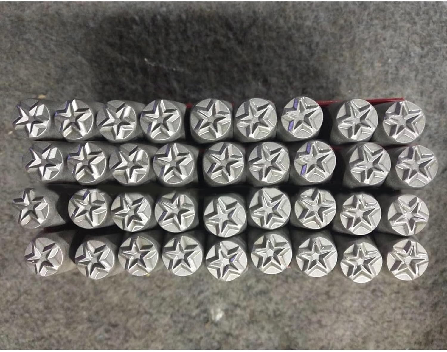 Metal Stamps,Set of 3 Carbon Steel Five Pointed Star Punches Stamp Jewelry St…