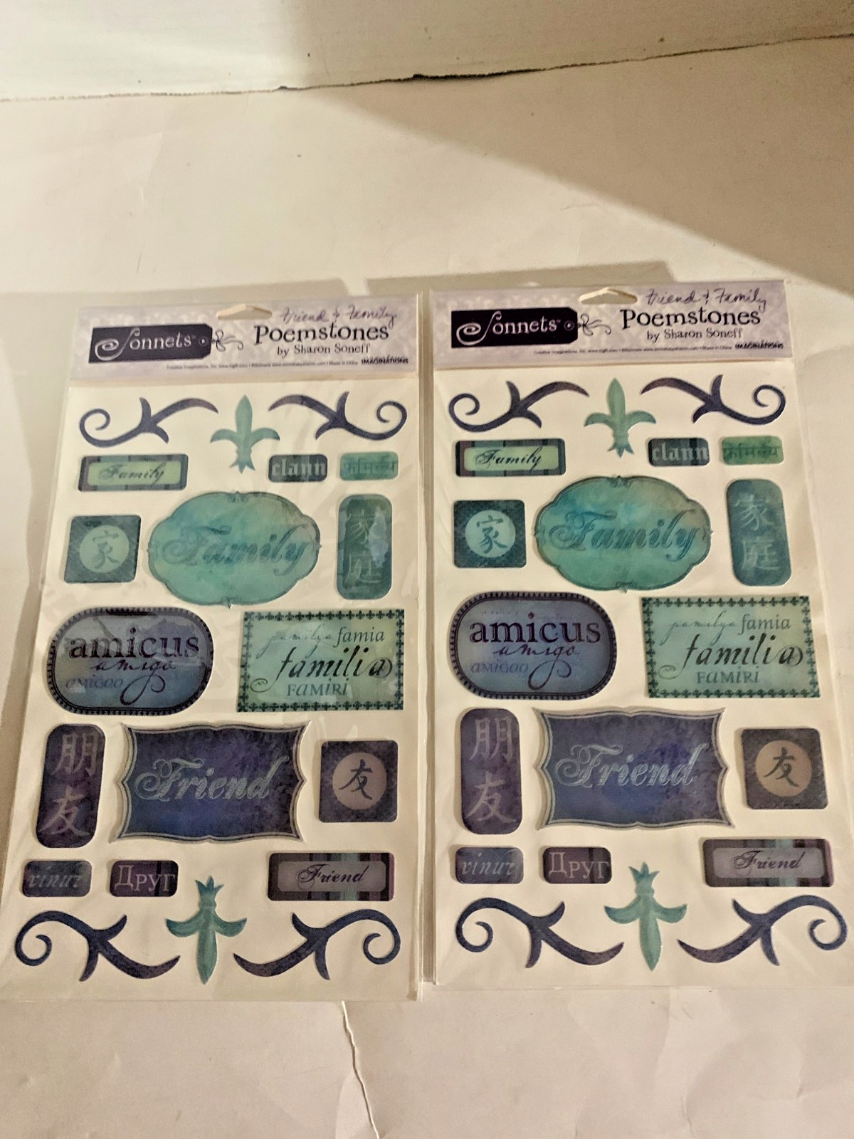 Assorted Karen Foster Design Scrapbooking Stickers Collection 10 Sheets Themed