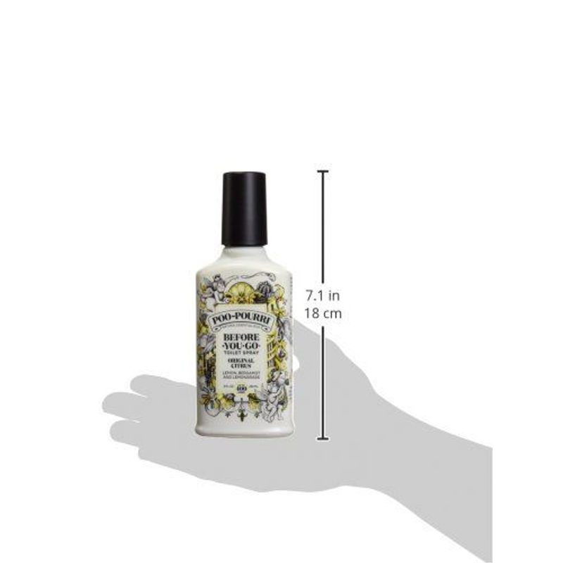 Poo-Pourri Before-You-Go Toilet Spray, 8 Fl Oz (Pack of 1), Original Citrus