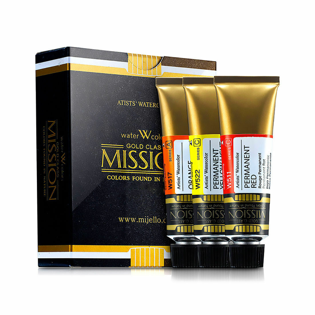 Mijello Mission Gold Watercolor 126 Individual Colors in 15ml Tube – New Release