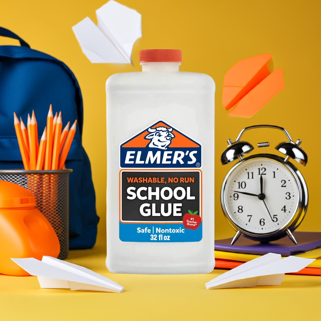 Elmer’s Washable Liquid School Glue 32 oz. White (2024678)