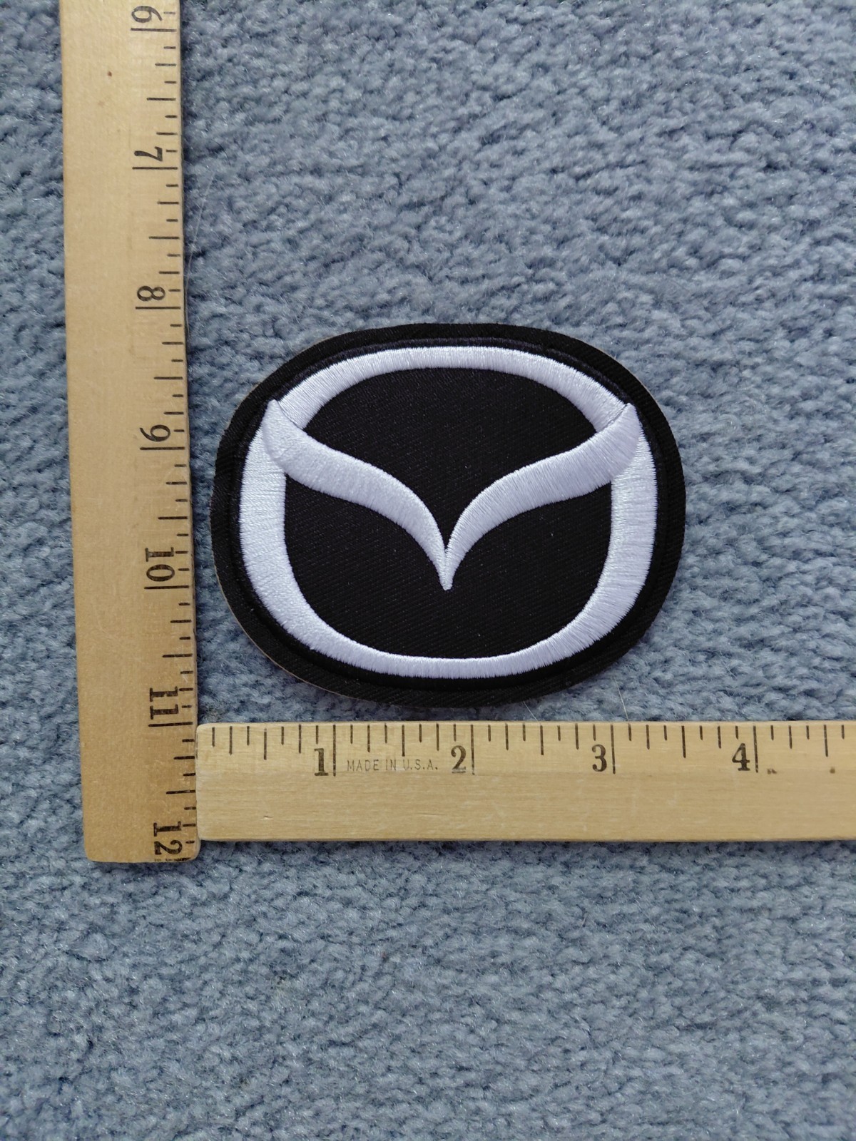 1 MAZDA CAR AUTO IRON ON PATCH free shipping
