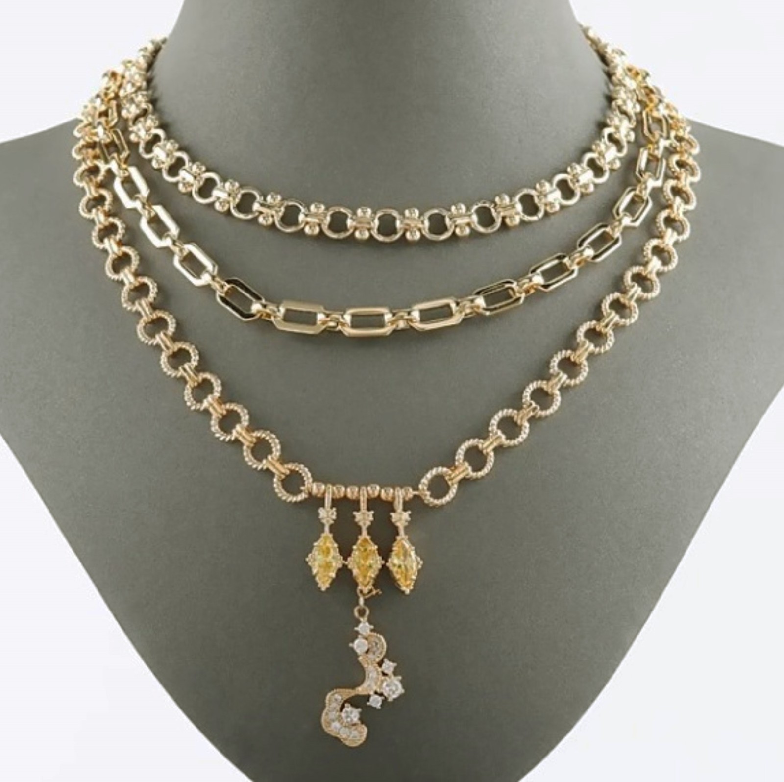 Paperclip Chains For Permanent Jewelry Gold Filled DIY: Figaro, Rolo, Cable