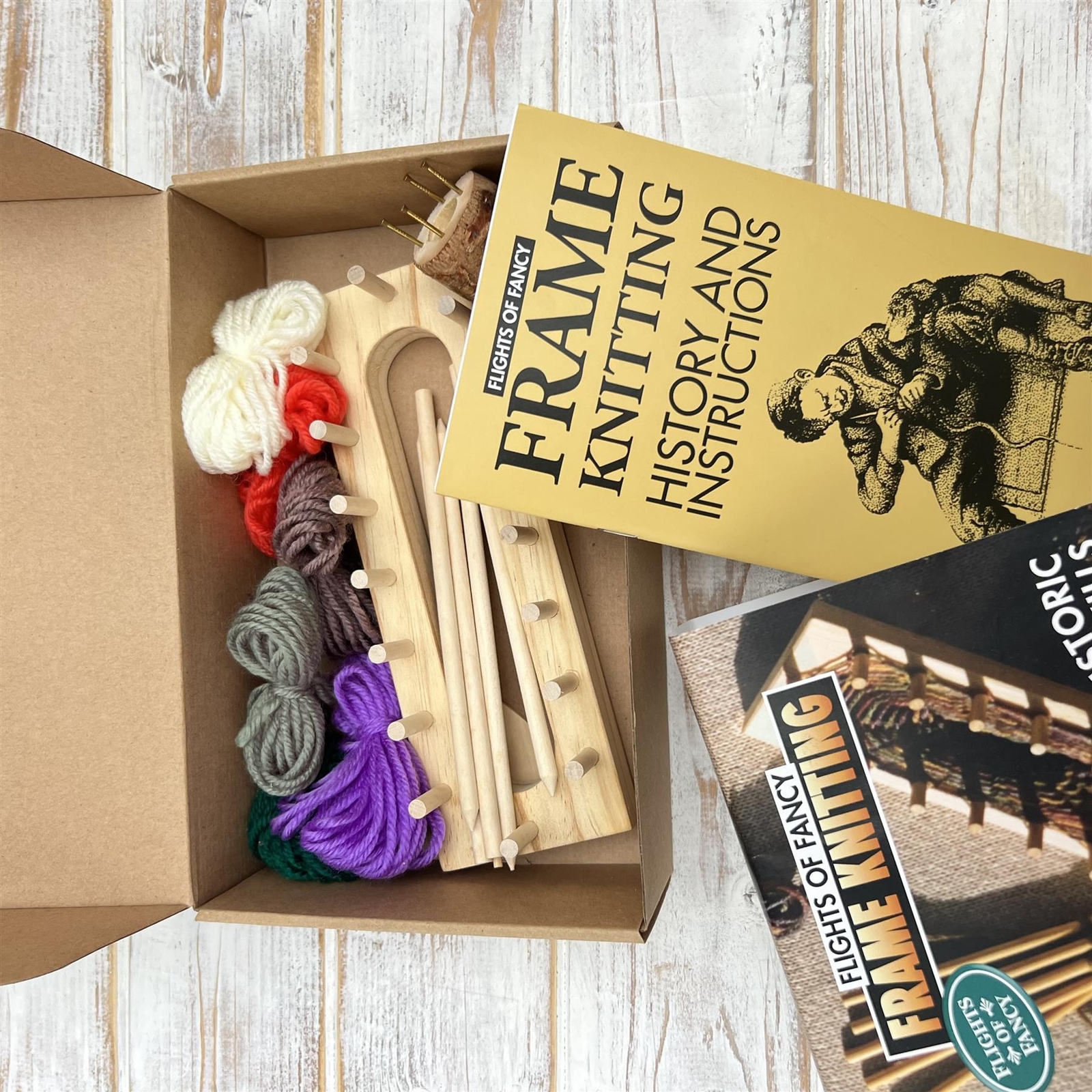 Frame Knitting Creative Kit | Learn Historic Skills