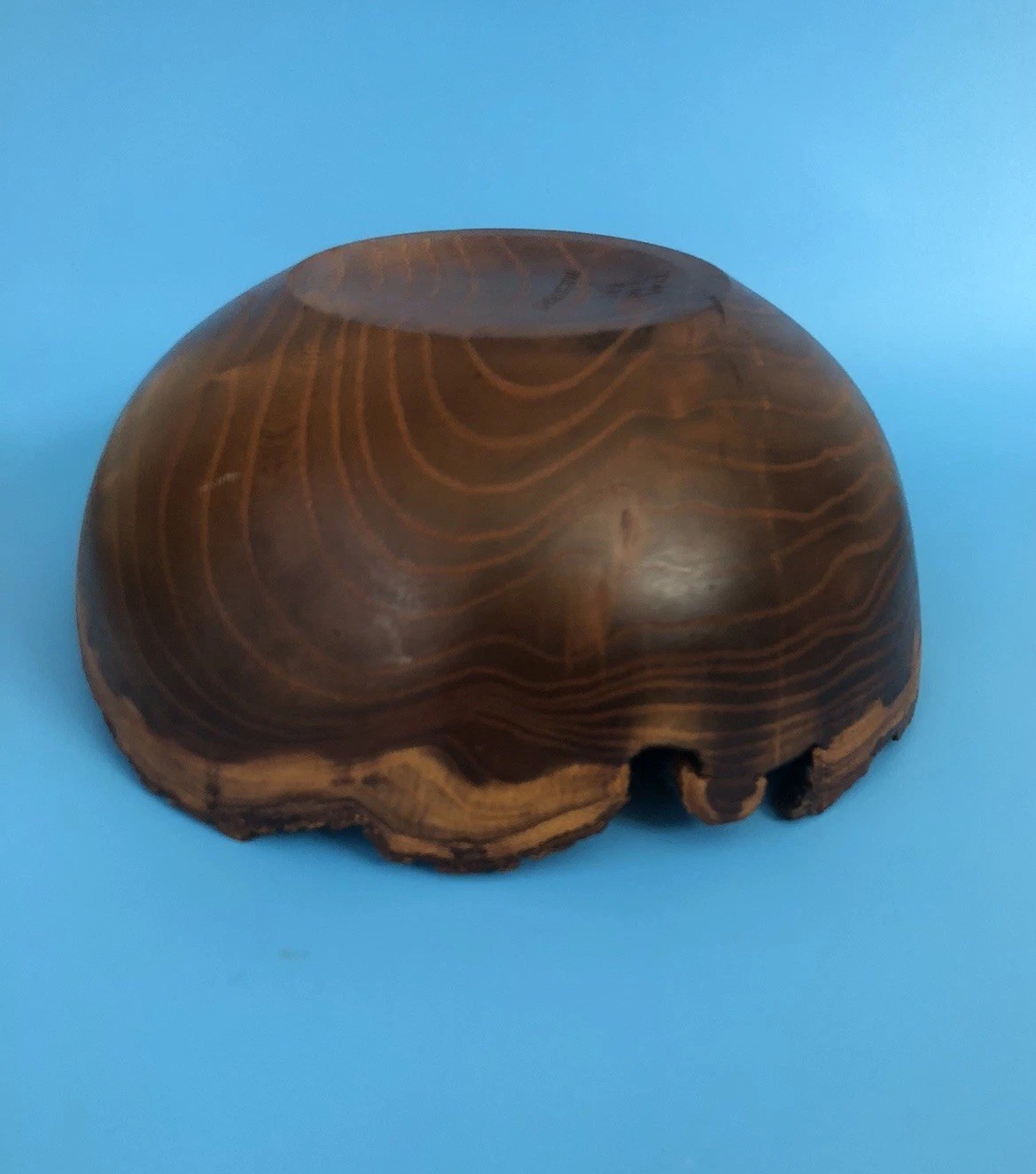 1994 Tom Mumper Mulberry Live Edge Hand-Turned Bowl Signed, Dated, #691