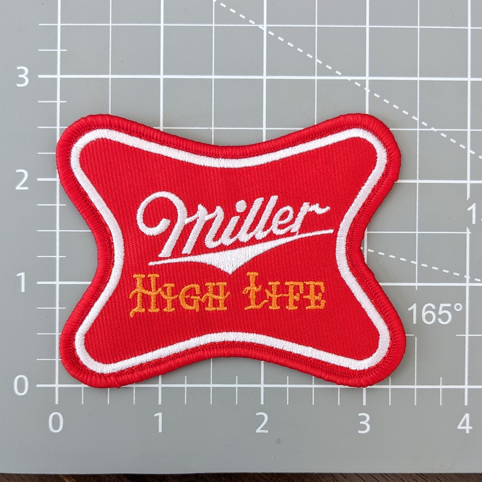 Miller High Life Patch American Beer Brewery Embroidered Iron On Patch 2.5×3.25″