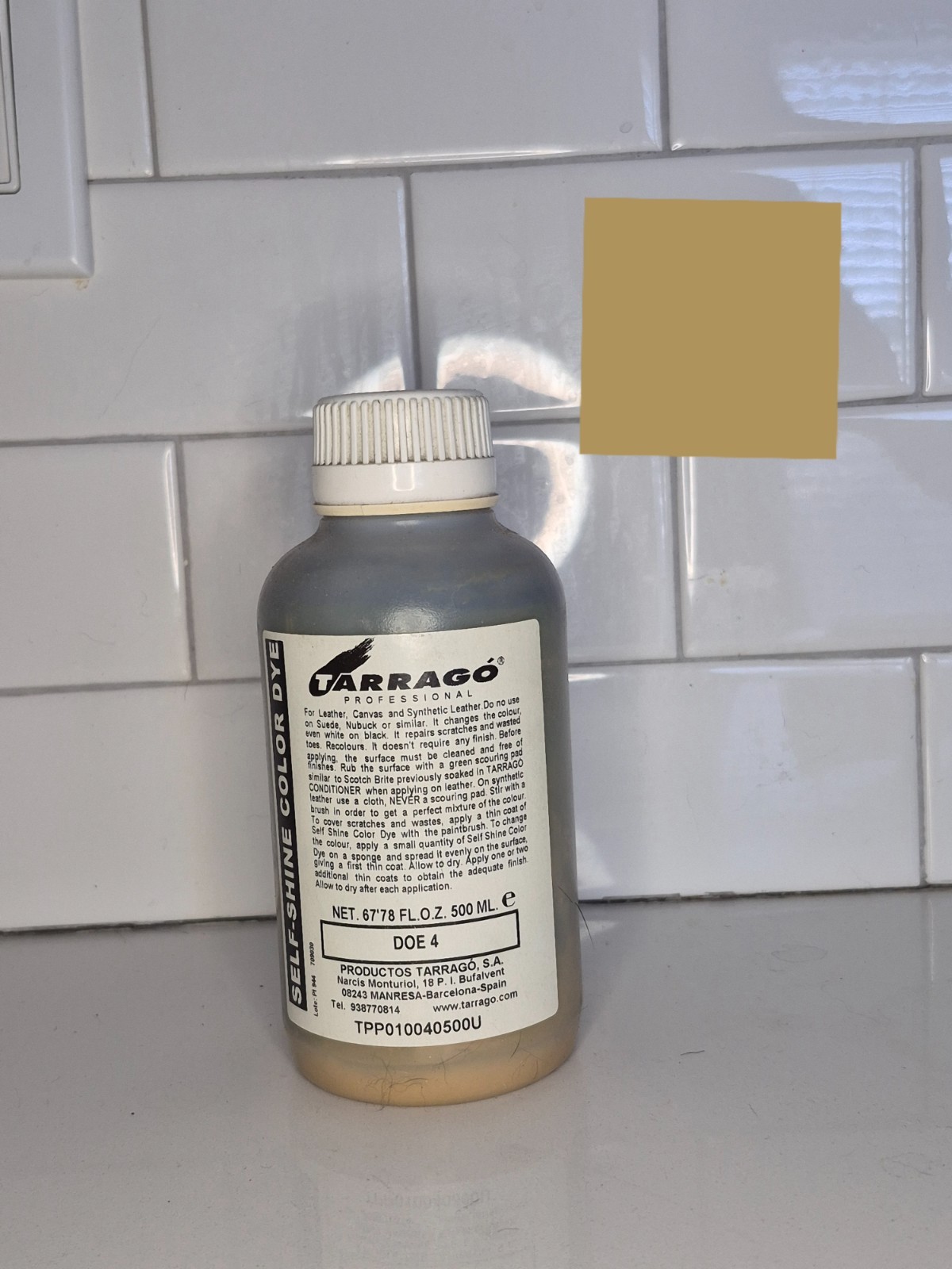 Tarrago Self Shine Color Dye, 500ml