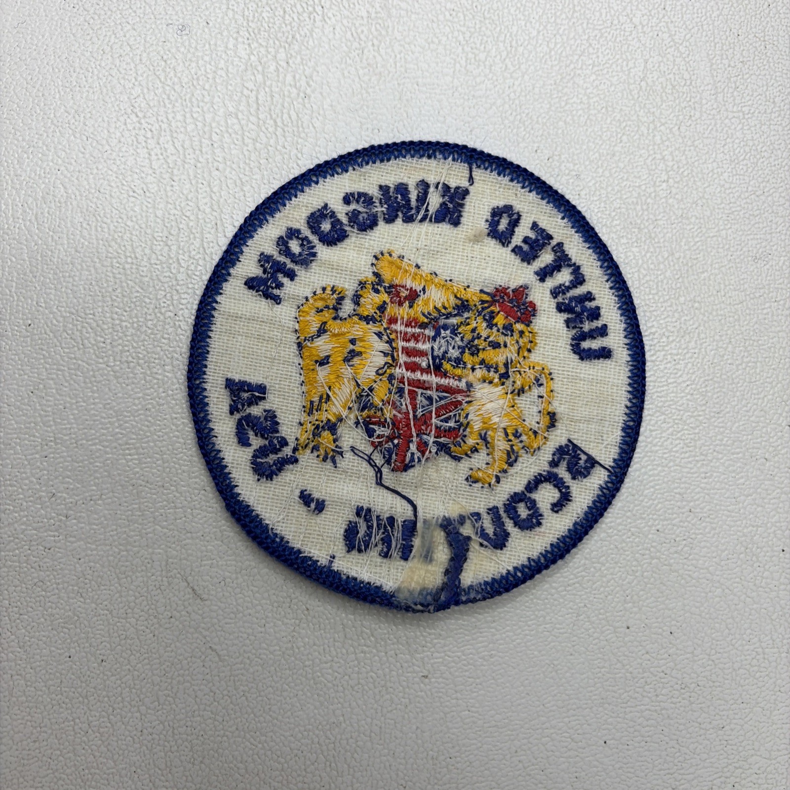 Vtg Boy Scouts UNITED KINGDOM SCOUTING USA England Patch 11NR