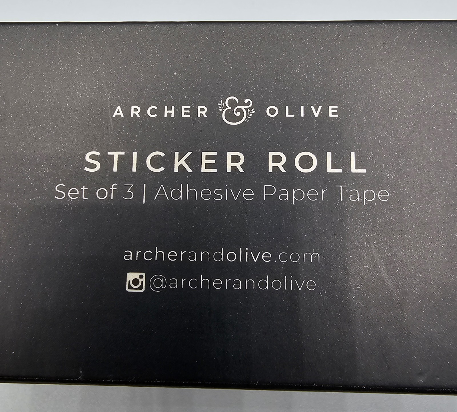 Archer and Olive Sticker Roll Set – from 2025 Halloween Box