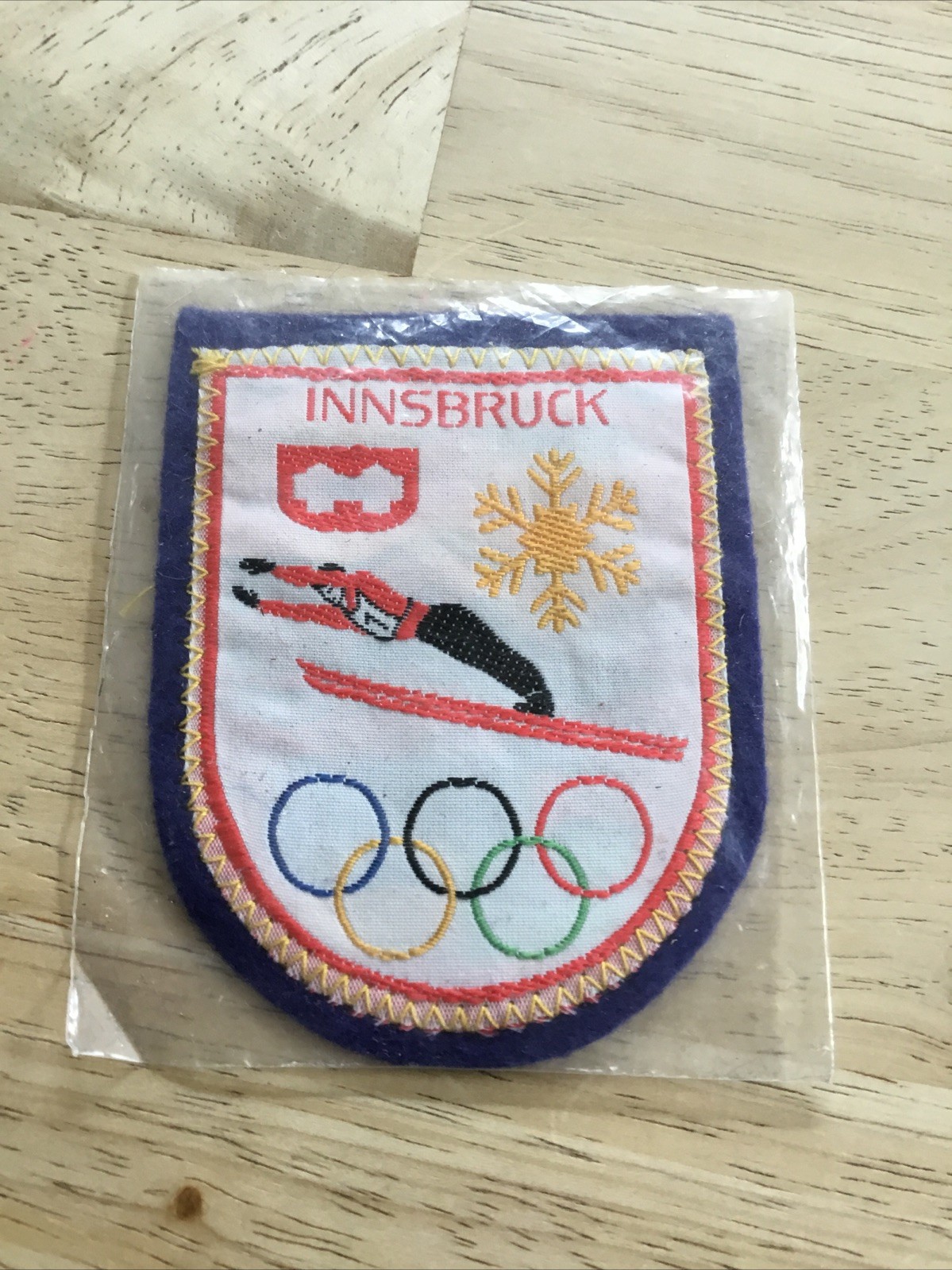Innsbruck Austria Ski Patch Olympics