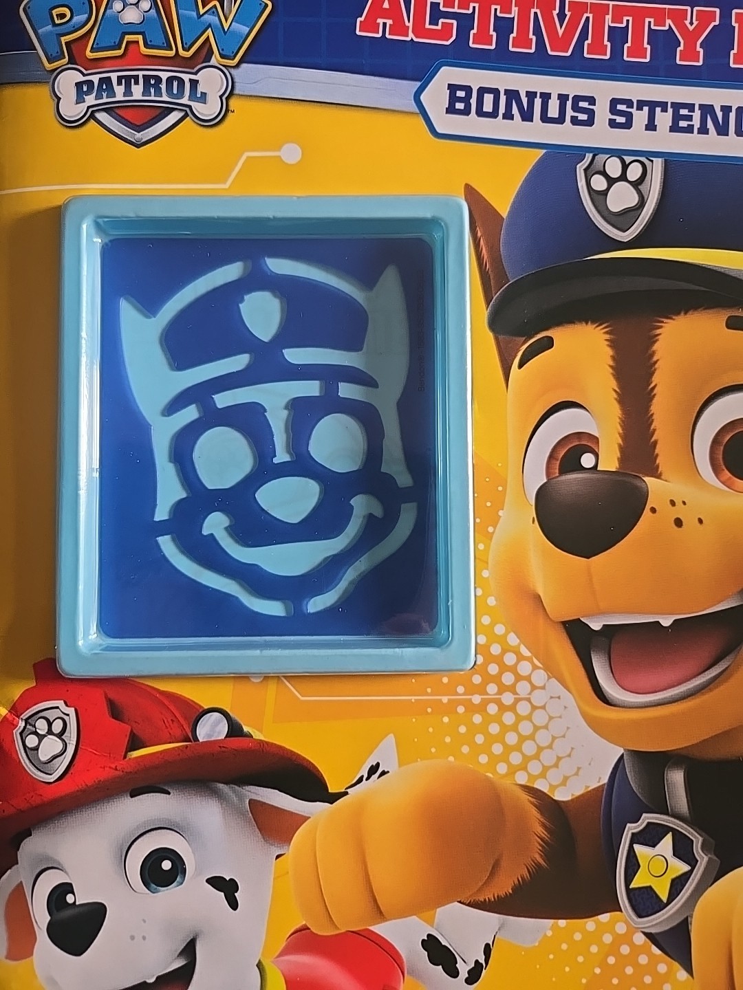Paw Patrol coloring activity With Bonus Stencil-Brand New-SHIPS N 24 HOURS