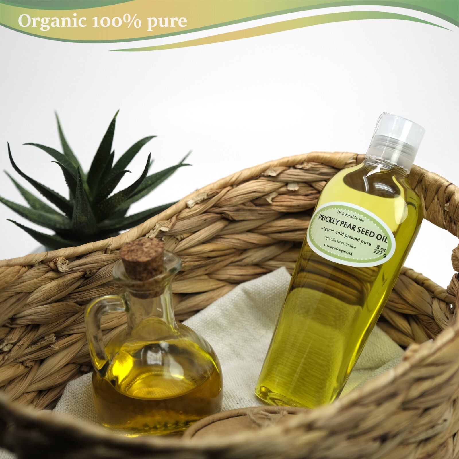 PRICKLY PEAR SEED OIL BY DR.ADORABLE 100% PURE COLD PRESSED FREE SHIPPING