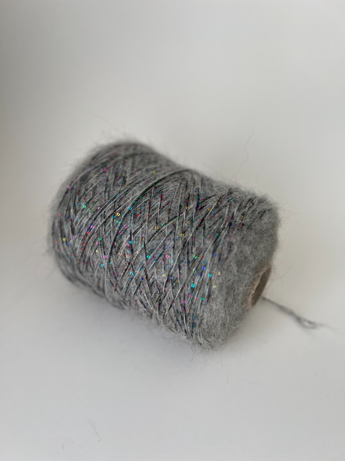Merino Alpaca PAILLETTES Yarn 230м/100g (251yards/3.52oz), per 100g (3.52oz)