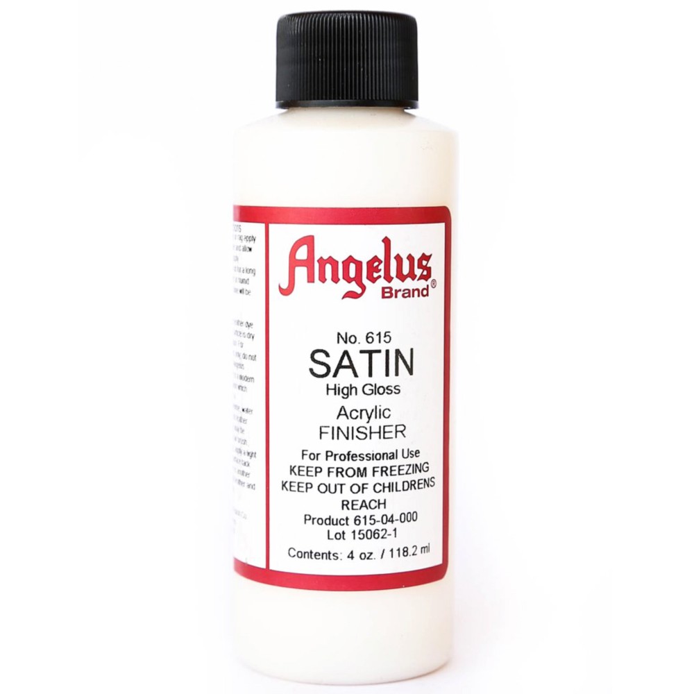 18AS Angelus Leather Articles Shiny Glossy Acrylic Finisher 5 Types 4Oz