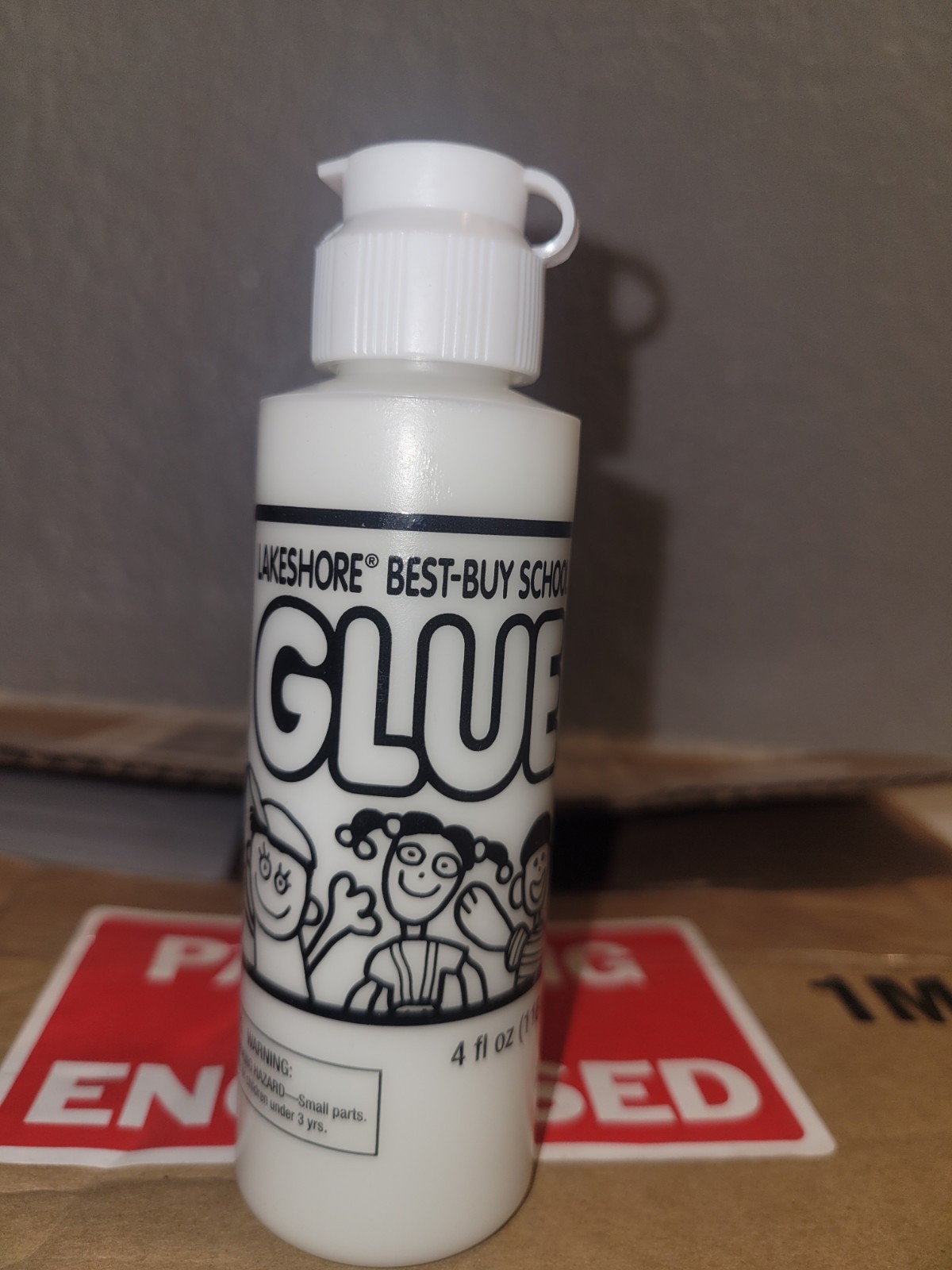 New 24 Set Lakeshore Washable School Glue 4 Oz Bottle Safe Non-toxic White