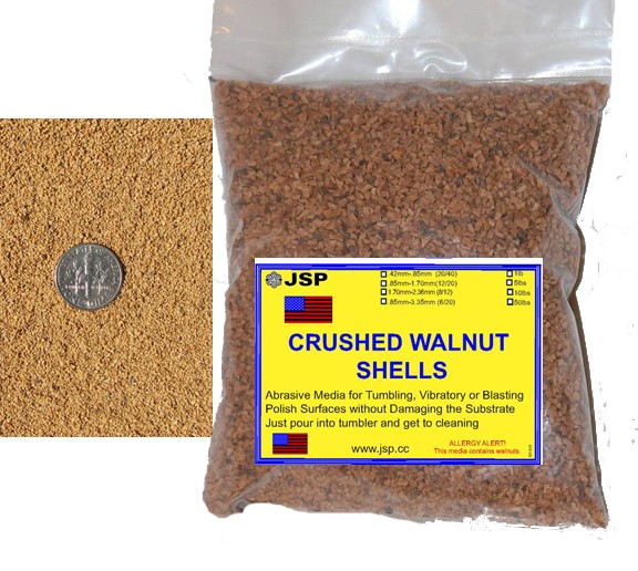 JSP®Crushed walnut shell .42-.85mm 20/40 1 lb
