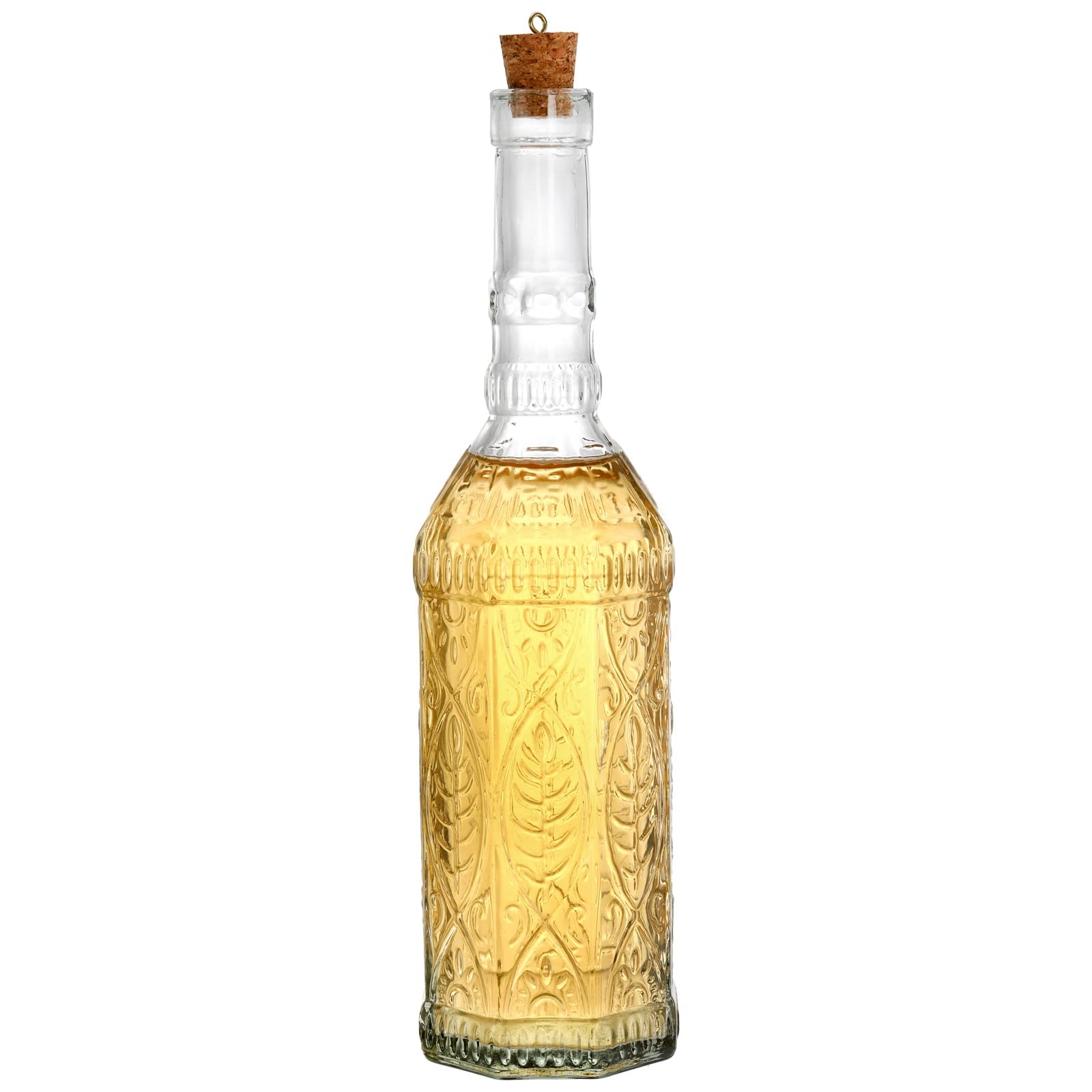 2 Pack Vintage Glass Bottles With Cork 24 Oz Decorative Glass Bottles Large Wine
