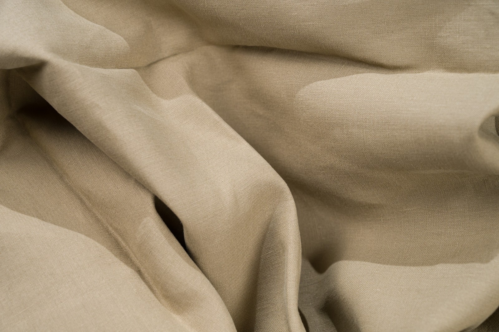 Luxury Linen Cotton Trouser Fabric Sand Beige 270g 2.3m Bespoke Chinos Italy