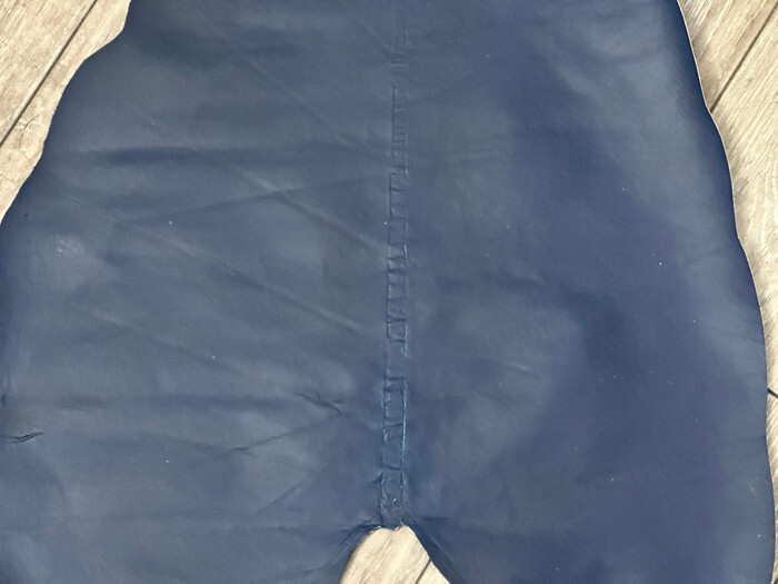 Genuine XL Leaf leather Blue large amazon Banana vegan eco friendly sustainable