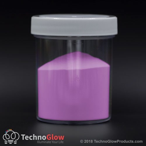 Glow in the Dark Powder, FLUORESCENT PURPLE – UV Reactive Glow Pigment