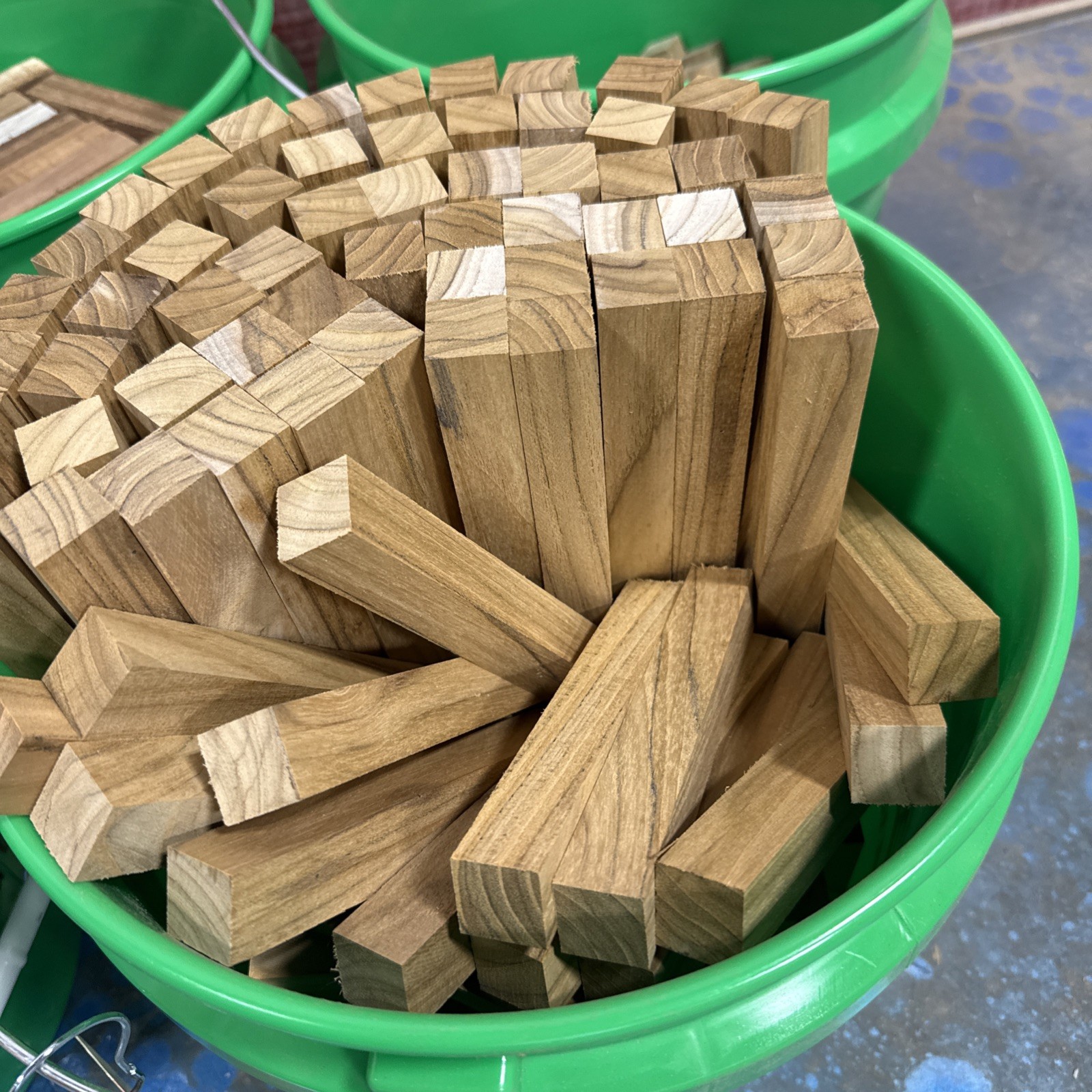 20pc Quebracho/Sahnillo/Parota/Cashew/Teak/Monkey Pod Turning Blanks3/4″x3/4″x6″