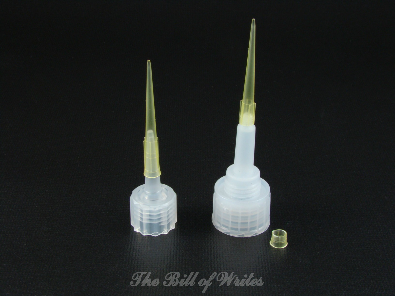 Fine Point CA Glue Tips For Precise Application – 50 pcs – Fits Both Cap Types